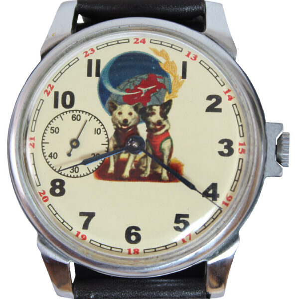 space-dogs-wristwatch-molnija-soviet-belka-strelka