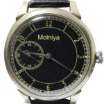 soviet-mechanical-wristwatch-molniya-black-export-optional-transparent-back