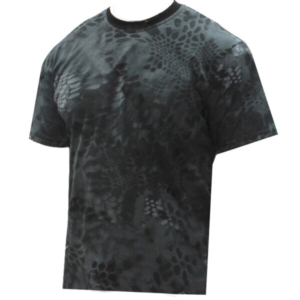 21082018-T-shirt Camo Python Black pattern