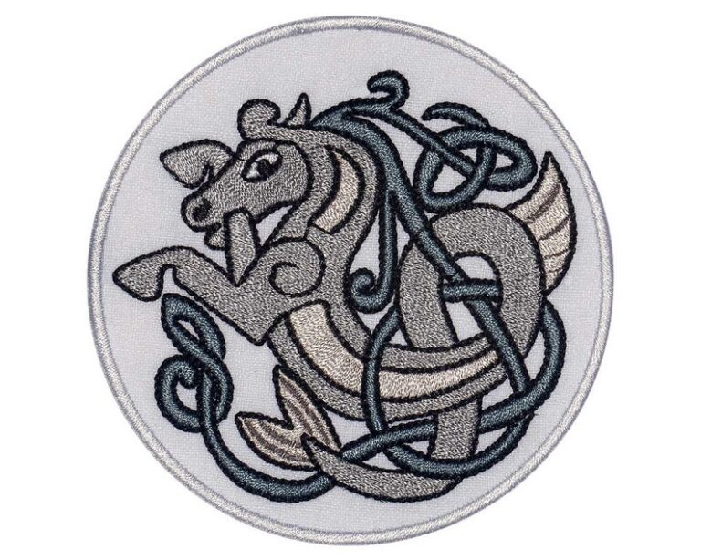 12112019 - Celtic Embroidery Patch 18