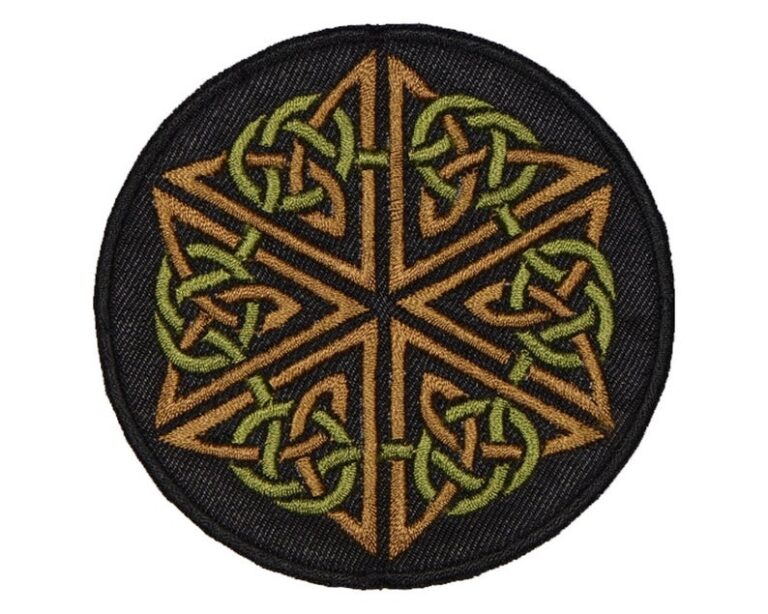 12112019 - Celtic Embroidery Patch 26