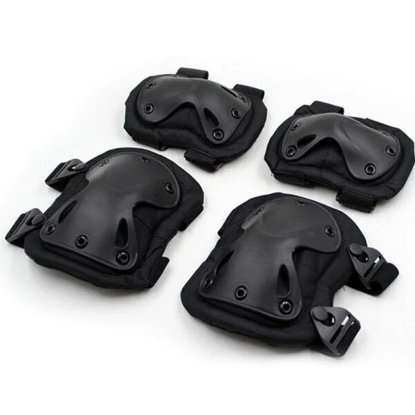 tactical-black-protection-knee-elbow-pads-for-airsoft-combat-gear