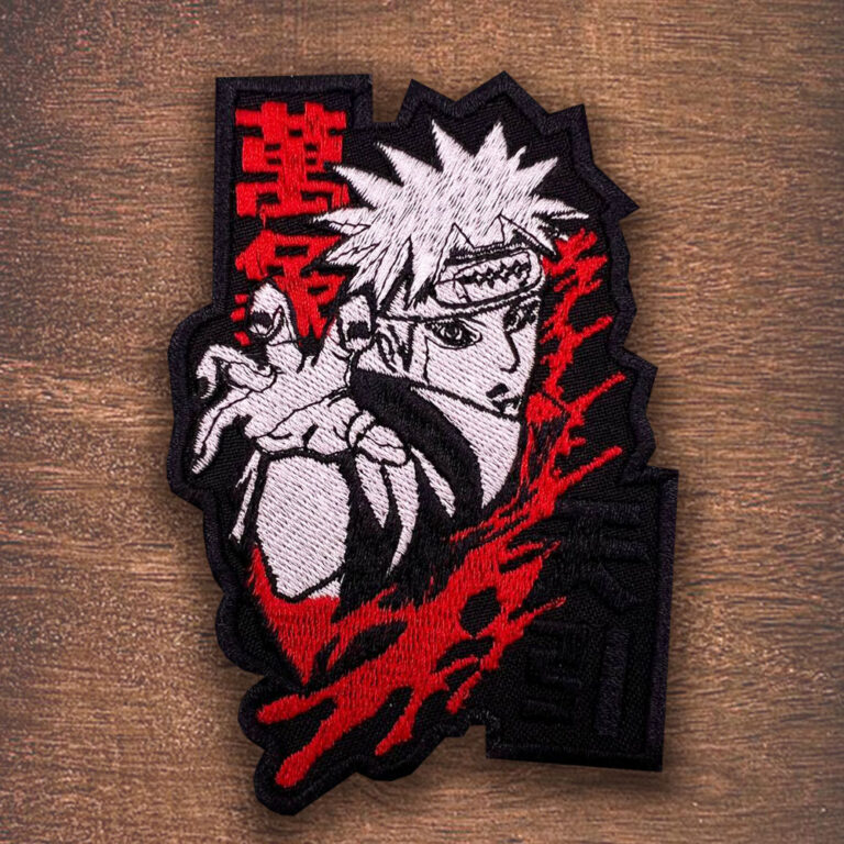 pain-sew-on-patch-naruto-iron-on-embroidery-anime-embroidered-gift-sleeve-patch