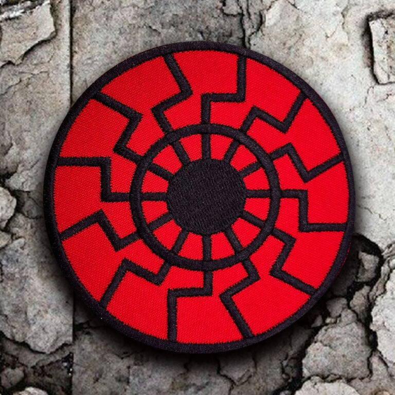 the-black-sun-sew-on-patch-ukrainian-iron-on-embroidery-slavic-embroidered-patch