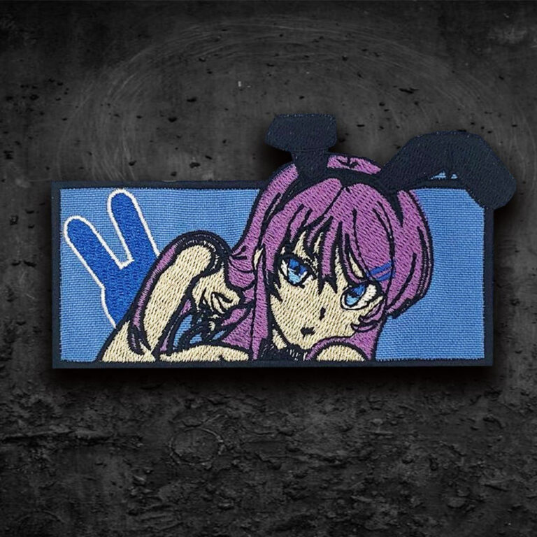 mai-sakurajima-sew-on-patch-seishun-buta-yarou-anime-iron-on-embroidery-rascal-does-not-dream-bunny-girl-velcro-embroidered-patch-bunny-girl-sticker