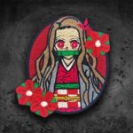 nezuko-kamado-kawaii-patch-demon-slayer-anime-embroidery-kimetsu-no-yaiba-iron-on-patch